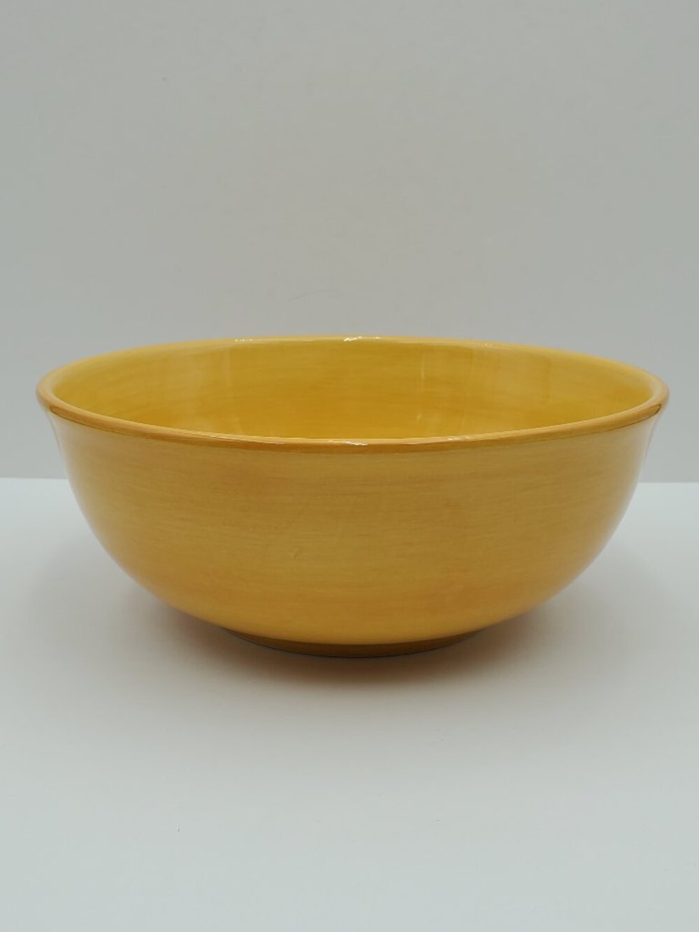 Tabletops Unlimited Corsica Butter Serving Bowl Dark Yellow Gold Serving Bowl